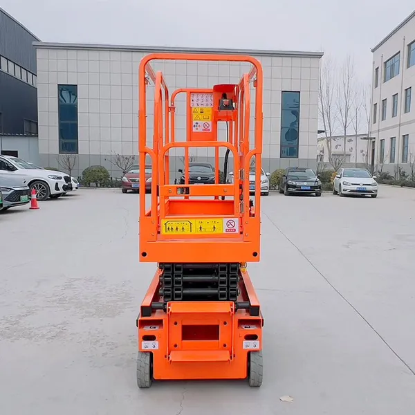 Factory Outlet 4.5M Small Scissor Aerial Working Platform Lift Manufacturer photo-5