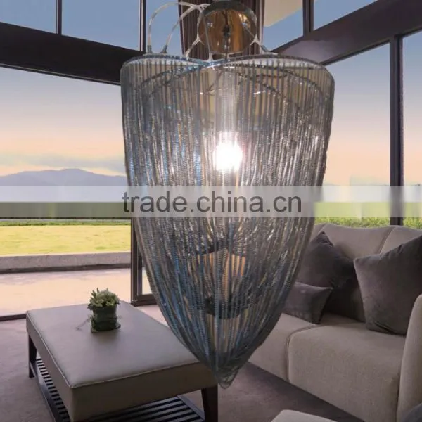 Chain Pendant Lamp and Decorative Hotel/home,New Design Chandelier for Wholesale Metal Chandelier Light photo-3
