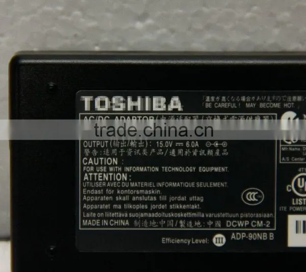 90W Laptop Adapter For Toshiba Qosmio F10 F15 F20 F25 Series PA2521E-2AC3 Supply Charger 15V 6A 6.3x3.0 photo-6