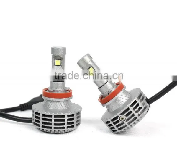 Lanseko 2015 Newest G6 Fanless All in One 5 Color DIY Freely h8 Auto Led Headlight Bulbs 12v 35w photo-3