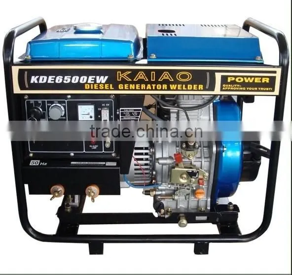 DC 160A AC Single Phase Diesel Welder Generator Power Set photo-4