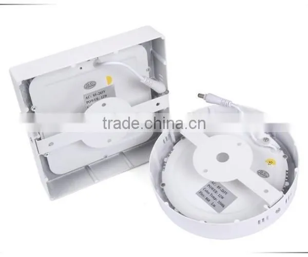 2016 Smd Recessed Round Led Panel 6w 12w 18w Led Panel Light Square With Warranty 2years photo-3