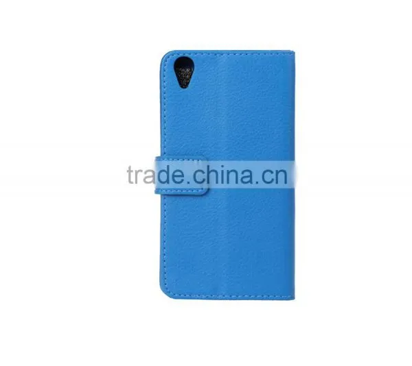 MMT Luxury Litchi Grain Photo Frame pu Leather Case for SONY X With Card Slot Wallet Holder Leather Protective Case for SONY X photo-5