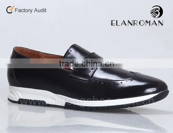 New Mens Casual Leather Shoes Pure Leather Shoes Wholesale Cheap Price photo-2