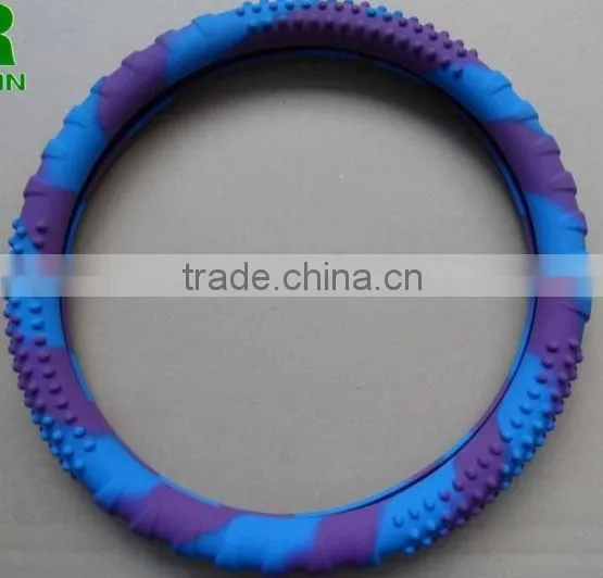 Interior Car Accessary Anti Slip Silicone Steering Wheel Cover photo-2