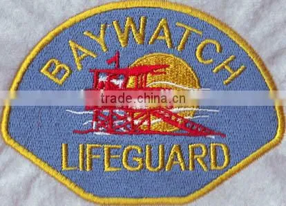 Iron on Embroidered Hockey Laser Cut Patches Leaf Shape 100% Custom Embroidery Patches for Basketball Jersey Tshirt photo-3