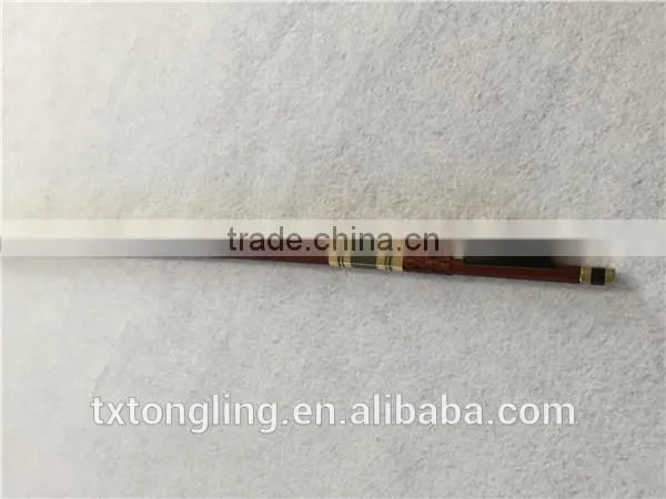 Quality Pernambuco Round Stick Violin Bow Round Bow Ebony Frog photo-5