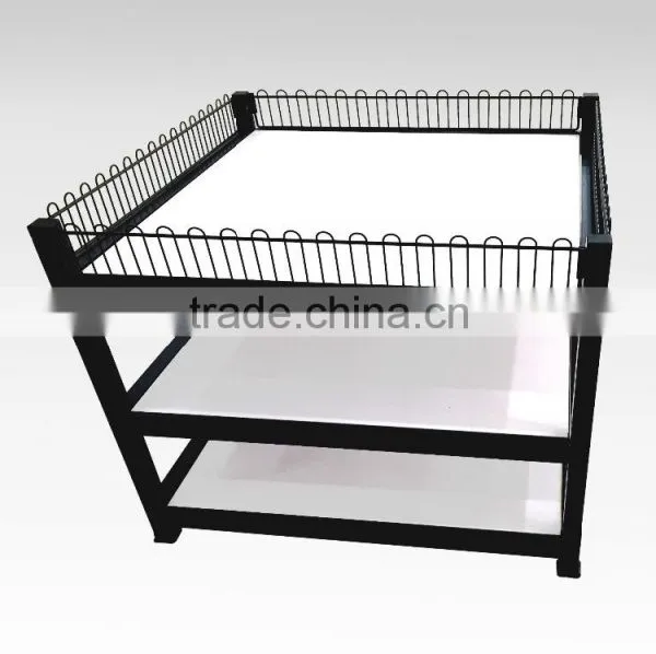 Multi supermarket promotion desk/ promotion table /Steel display cart