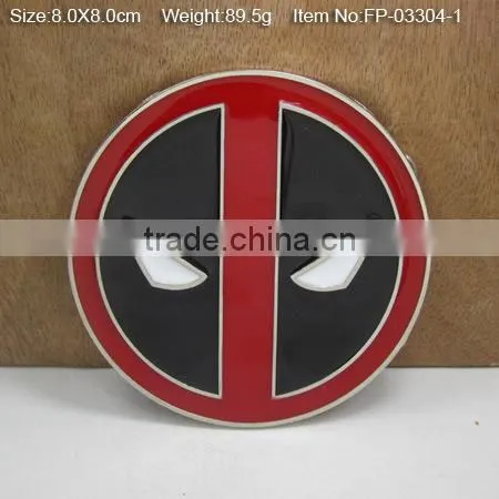 New Fashion Silver Plate Die Cast Custom Belt Buckle photo-6
