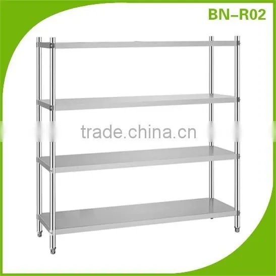 BN-R02 4 Tiers Stainless Steel Storage Kitchen Rack