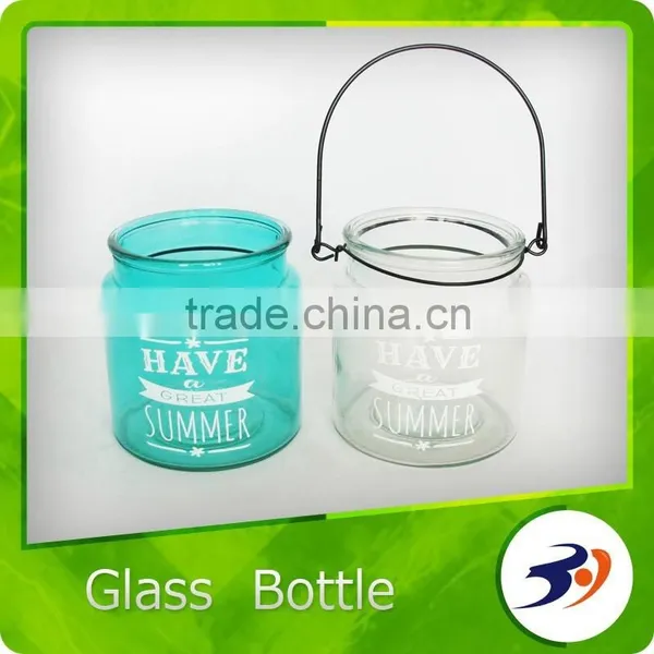 Glass Bottle Glass Drink Dispenser photo-3