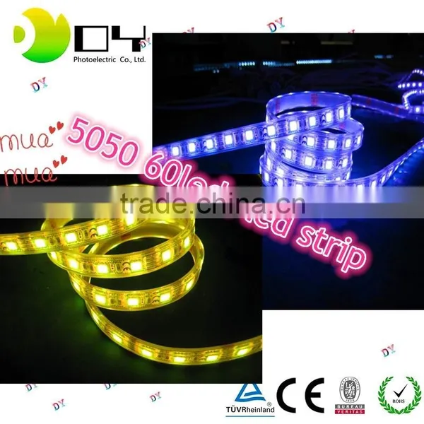 Lighting Decoration Full Color Available 12volt Led Strip 5050 photo-3