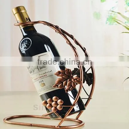 Bar Decor Crafts Wine Cabinet Wine Rack Wooden Antique photo-5