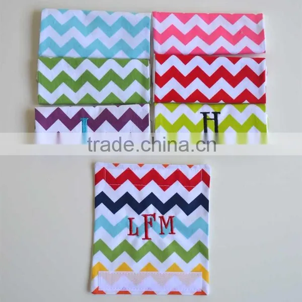 Personalized Monogram Chevron Luggage Handle Wraps