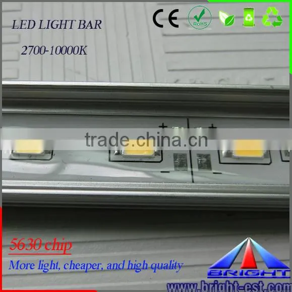 3leds Cuttable DC12V 5630 LED Bar Strip Light, SMD5630 Led Rigid Strip Bar, Samsung Led Hard Rope Light photo-2
