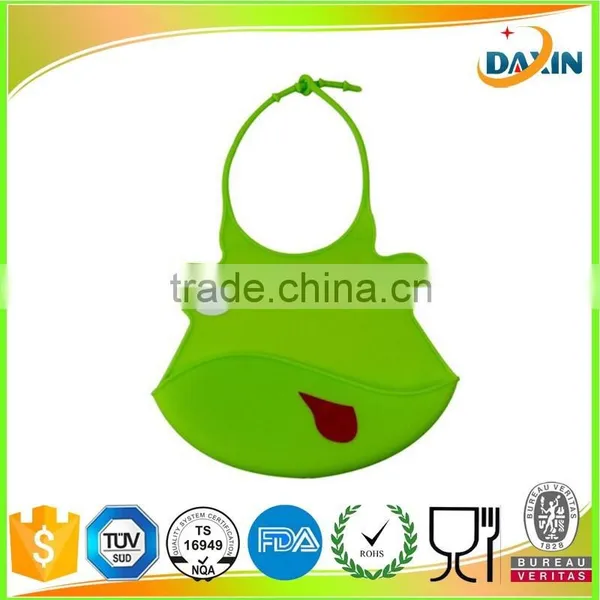 Kids Silicone Bibs Waterproof Bibs Baby Lunch Bibs photo-3