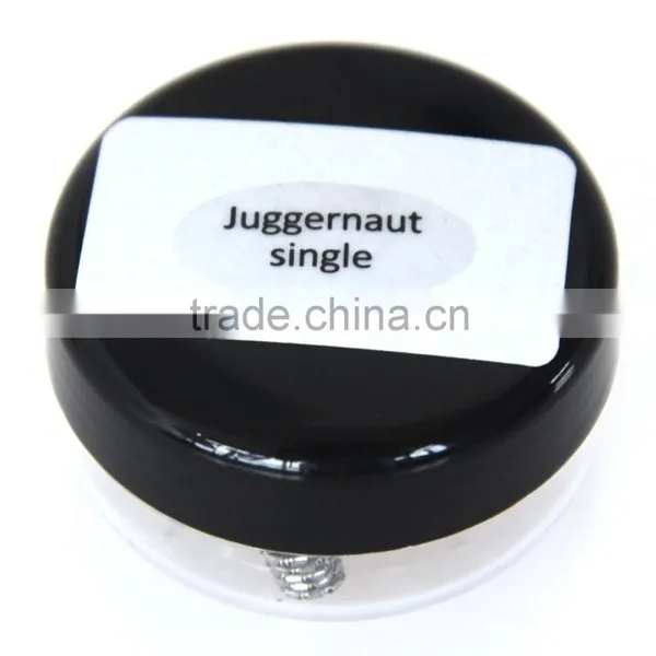 Japanese Imported Electric Smoke Juggernaut Single Prebuilt Coil Model JS-1 photo-6