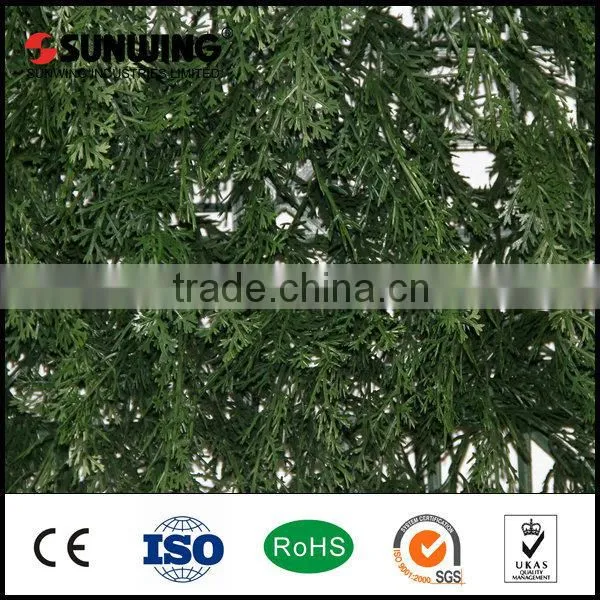 Plastic Garden Edging Fence Artificial Vine Leaves photo-4