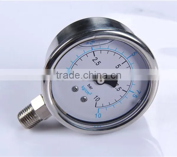 Hot Sale Products China Easy To Read Different Pressure Gauge For Biogas photo-2