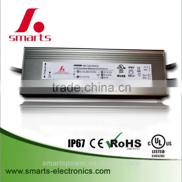 Ip67 Constant Current Led Driver 0-10v Dimmable Led Power Supply 1050ma 63w photo-2
