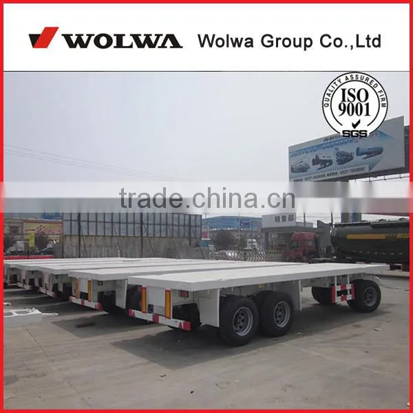 Factory Supplier Container Dolly Semi Trailer With OEM Service