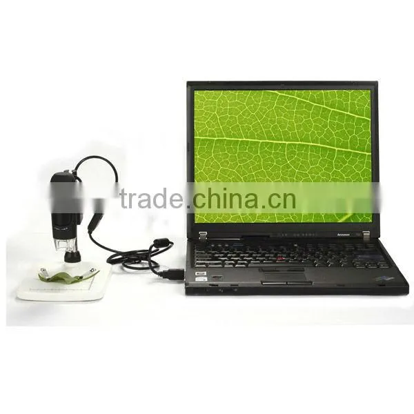 5mp 300x Stereo USB Digital Microscope With 8 LEDs Brightness Adjustable Measurement Software photo-2
