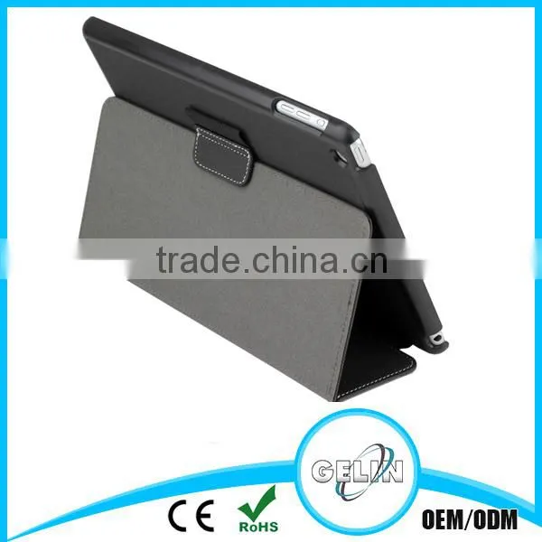 Oblique Fabric Stand Leather Case for IPad 5 photo-3