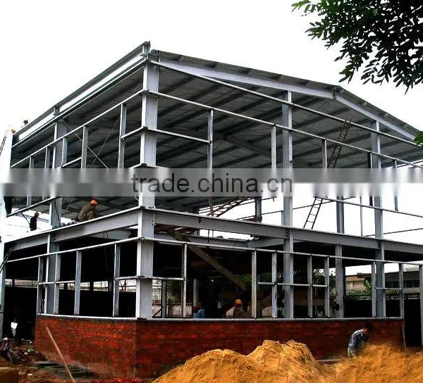 Pre engineering steel structure building