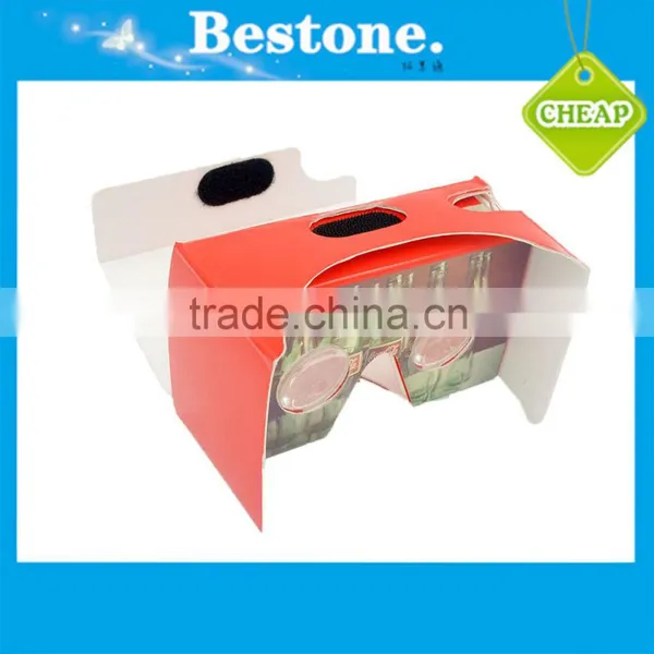 Fast Delivery Factory Directly Google Cardboard vr Viewer 3d Glasses OEM Cardboard vr Headset photo-4