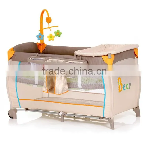 Good Quality Good Price Baby Playpen With Canopy Baby Play Yard Travel Cot photo-2