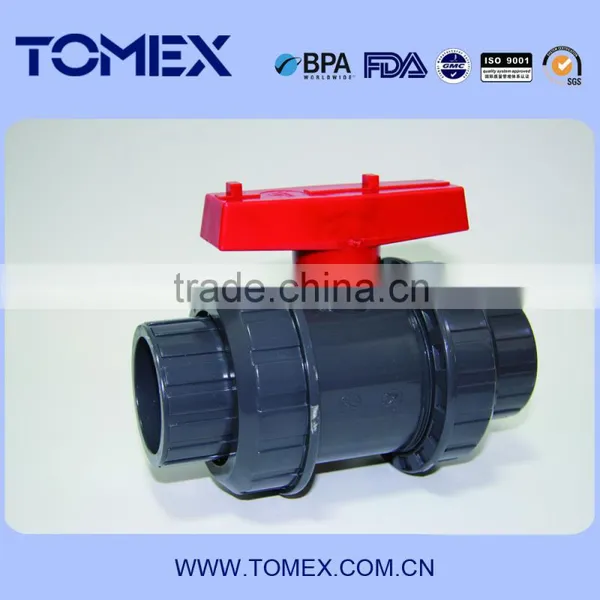 2016 China Manufacturing 150mm Upvc Butterfly Valve Pn16 for Eygpt photo-2