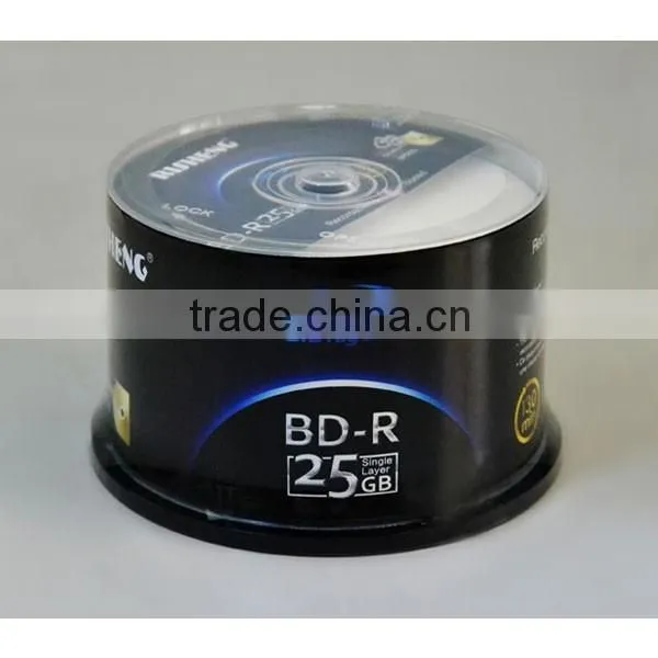 RISHENG Blank Blu Ray Disc 25GB/wholesale 25GB Blank Blu-ray/recordable Blu Ray 50cake Package photo-4
