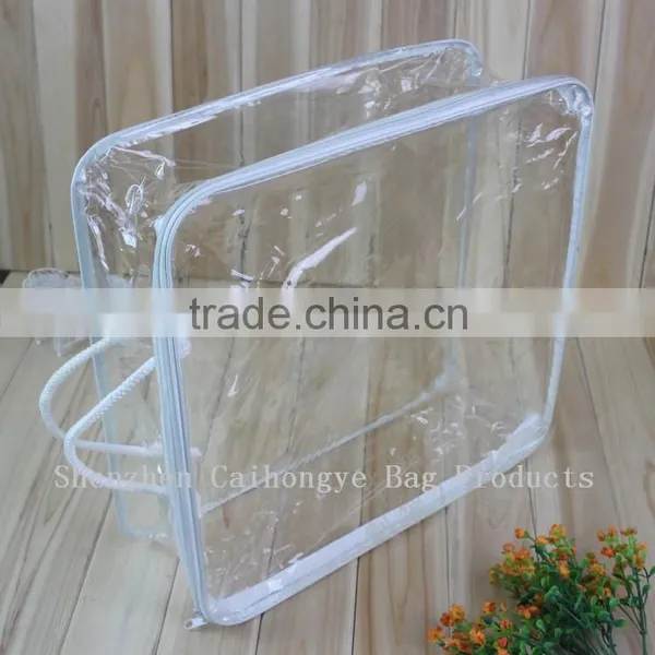 Hot Sale Pvc Quilt Bag With Zipper,clear Pvc Quilt Bag photo-4