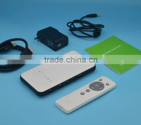 RK3188 Android 4.4 500 Lumens Led Mini Pocket Projector With Bulit in Wifi photo-4