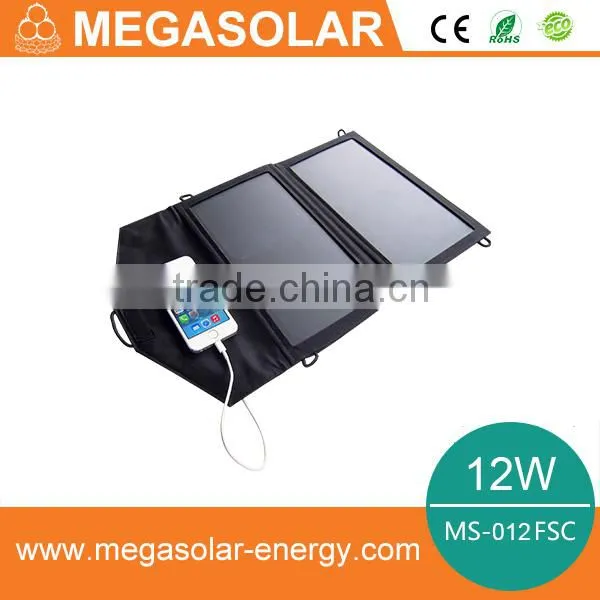 12w outdoor solar phone charger