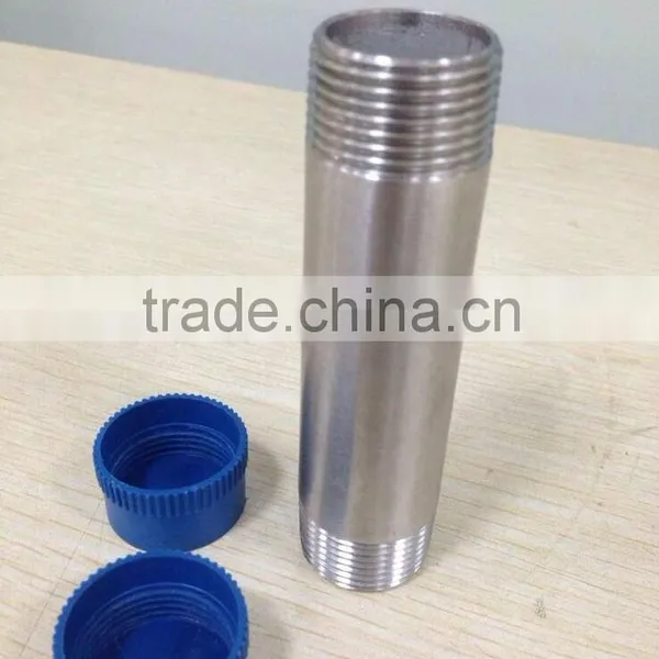 socket weld and npt thread pipe fitting and pipe fitting nipple