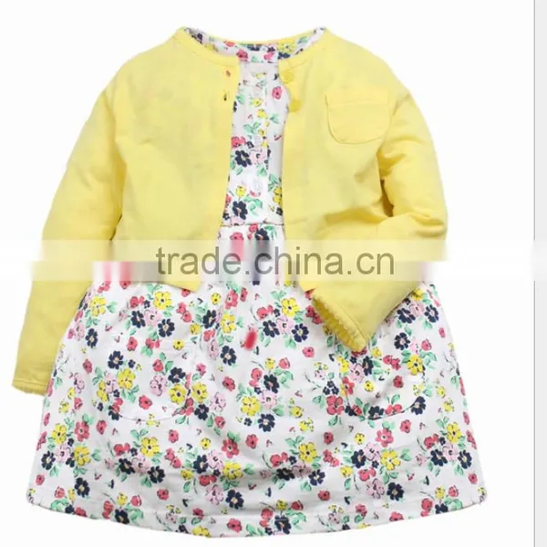 D11136b Lovely Girl Fashion Cotton Wholesale European Style Dress photo-2