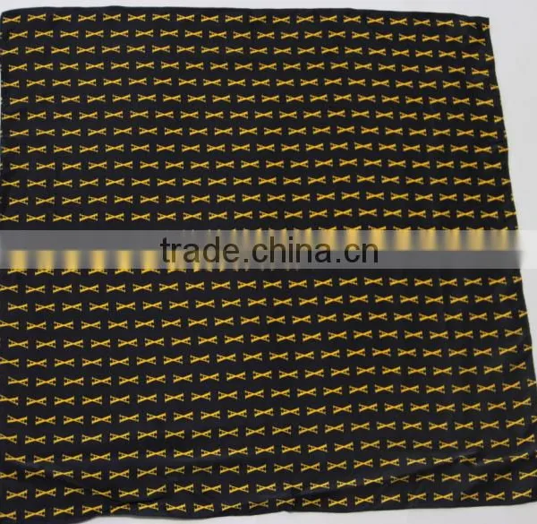 mens suit accessories of polyester and silk pocket square handkerchiefs factory wholesale - JP60308