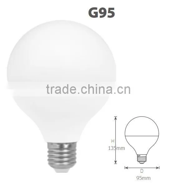 China Cheap Aluminum Casing E27 G95 G120 11W Giant Vintage Led Light Bulb Lamp photo-2