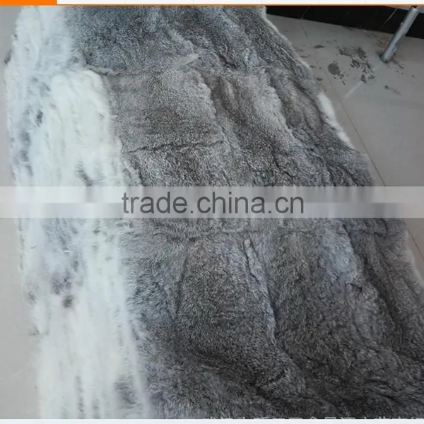 Natural Rabbit Plate / Fur Blanket Rabbit Fur Plate photo-2