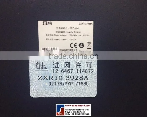 ZTE RS-3928A-AC RS-3928A-DC ZTE ZXR10 3928A With RS-3000A-2GE-RJ45 ZTE ZXR10 RS-3928A-FI RS-3952A-PS photo-3