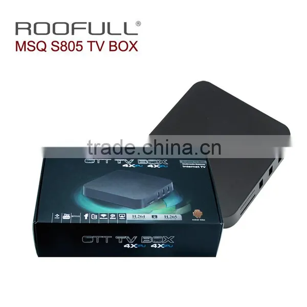 Amlogic S805 MSQ Firmware Android 5.1 tv Box Google Android 4.4 OS MSQ Amlogic S805 Ott tv Box photo-6