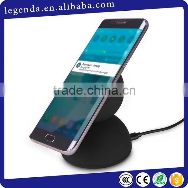 SHINEDA Amazon FBA Service Original Qi Fast Wireless Charger Flexible Calabash Design for Smart Phone, Cargador Wireless photo-4