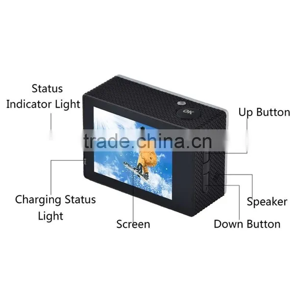 12 Mega Pixel Action Camera 1080p Wifi Full hd 170 Wide Degree 2.0 Inch Sports DV photo-6
