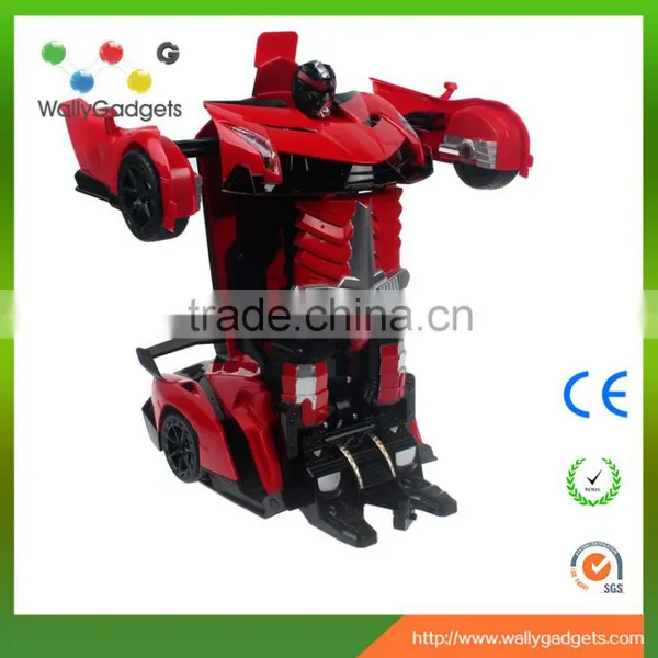 Intelligent Shifting Robot Hobby 2.4G RC Distortion Deformation Stunt Cars Remote Robot Car Toys Transform photo-6