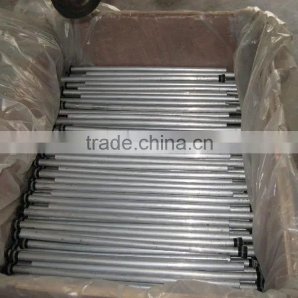 Aluminum rod threaded