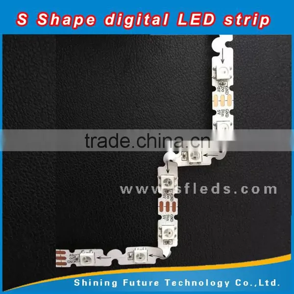 Digital LED Strip Sk6812 IC 5V 60 LED Strip 5050 RGB Bendable Strip Led New 2016 5v Design photo-6