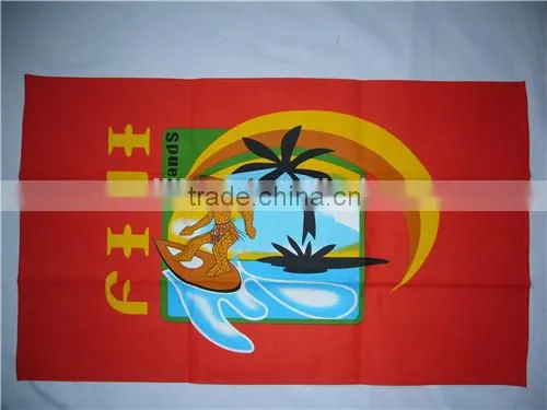 100 Cotton Fabric Towels Printed Plain Organic Cotton Tea Towels photo-4