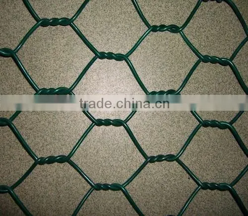 PVC Coated Gabion Mattress, Green Wire Gabion Box photo-6