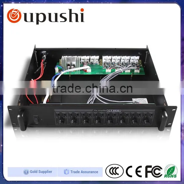 Newest PA System 8 Channel Pro Audio Preamplifier From Shenzhen photo-5